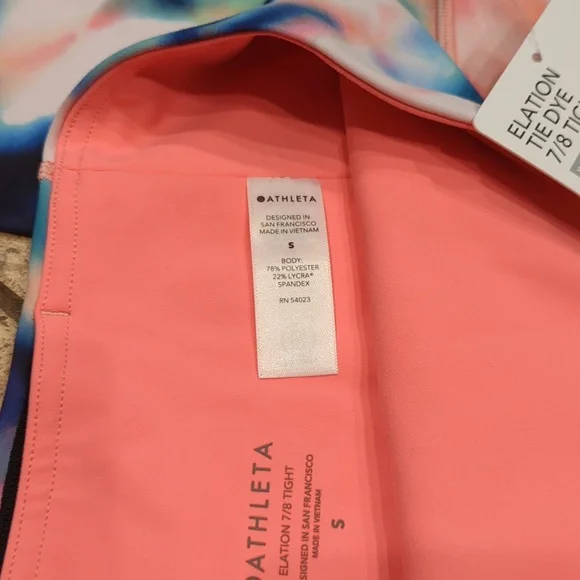 NWT S Athleta Elation Tights - Picture 4 of 7